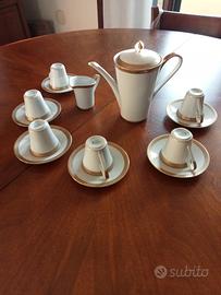 servizio da caffè  in porcellana 