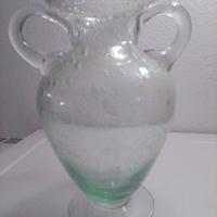 Murano vaso in vetro ad effetto bullicante