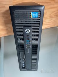 H P pc desktop completo i5 ssd 8gb ram win 10 dvd