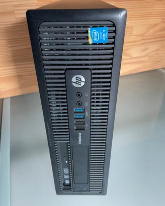 H P pc desktop completo i5 ssd 8gb ram win 10 dvd