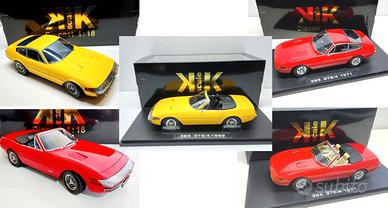 Ferrari 365 GTS/4 e GTB/4 Daytona 1/18 Tanomodels