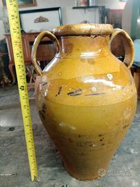 giara in terracotta antica due manici 