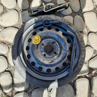 ruotino di scorta per Micra dal 2006 al 2012