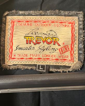 Lee Trevor giubbotto in pelle VINTAGE