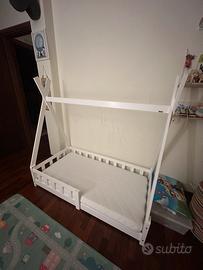 Lettino per bambini + materasso