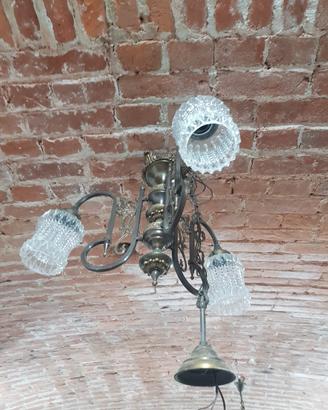 antico lampadario anni 60