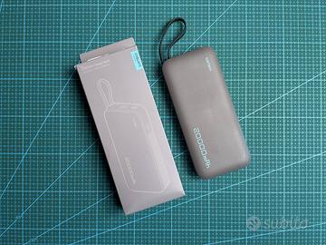 Power Bank CUKTECH 20.000mAh con Cavo Integrato