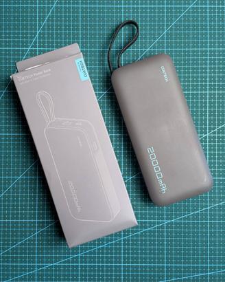 Power Bank CUKTECH 20.000mAh con Cavo Integrato