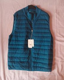 Falconeri gilet piuma e cashmere xxxl