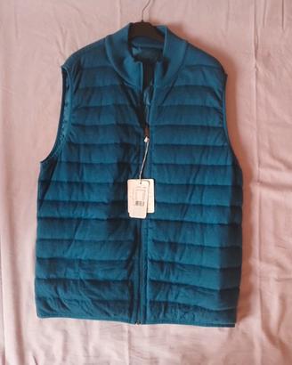 Falconeri gilet piuma e cashmere xxxl
