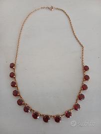 Collana in oro750 congranati