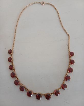 Collana in oro750 congranati