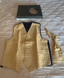 Gilet uomo con cravatta Ascot