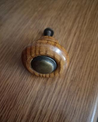 Pomello legno e ottone