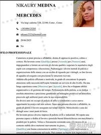 Pulizia ,cameriera al piano ,pulizia ,baby-sitter