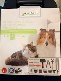 Set 13 pezzi per animali domestici. Zoofari