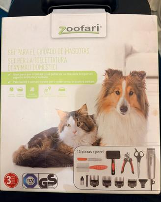 Set 13 pezzi per animali domestici. Zoofari