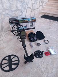 metal detector Minelab 2 piastre + Omaggio 