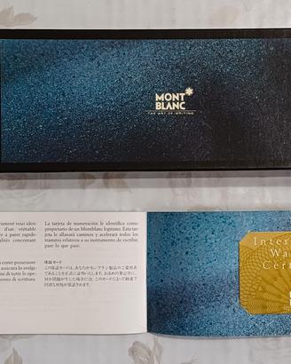 penna stilografica MontblancMeisterstuck placc oro