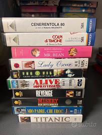 Cassete Vhs titoli vari