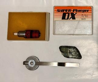 set per arco con   plunger  clicker e reggifreccia
