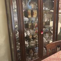 Vetrina in legno noce Le Fablier