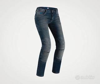 PMJ jeans moto con protezioni FLORIDA Blue 39