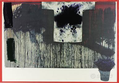 Hermann Nitsch - "Übermalte Bild - Lithographen"
