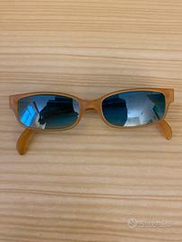 Occhiali sole lenti azzurrate made in Naples