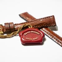 Cinturino Pierre Bonnet in pelle di serpente 13 mm