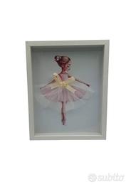 SALDI! Cornice 3d per la tua PICCOLA BALLERINA