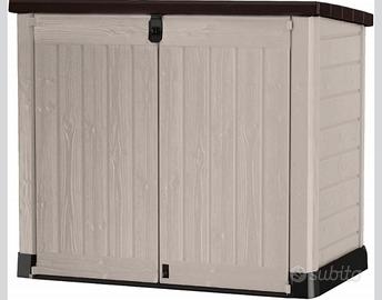 KETER PORTA ATTREZZI DA GIARDINO 145X82X125H cm