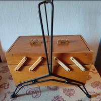 scatola cucito vintage