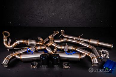 Scarico con valvola e downpipe Golf 7.5 GTI / TCR