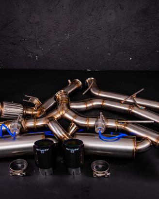 Scarico con valvola e downpipe Golf 7.5 GTI / TCR