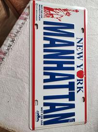 Targa americana metallo