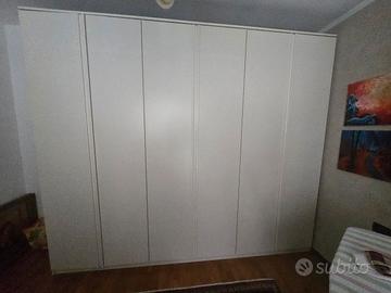 Armadio 6 ante bianco