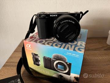 Sony Alpha Zv-E10  Kit completo