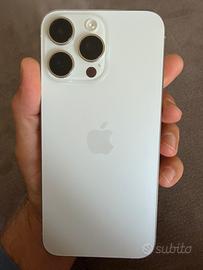 Iphone 15 Pro Max 256 GB Titanio Bianco