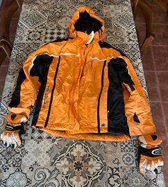 Giubbotto sci e guanti