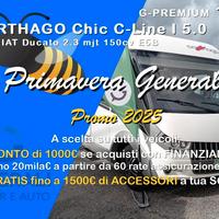 MOTORHOME CARTHAGO DUCATO GARAGE LETTO NAUTICO CLI