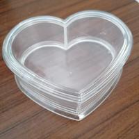 Scatola cuore in plexiglas 