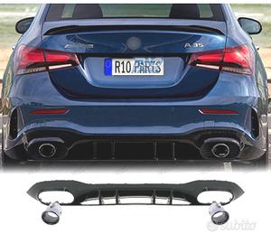 DIFFUSORE MERCEDES CLASSE A V177 SEDAN 18- A35 AMG