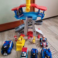 paw patrol + quartier generale + personaggi