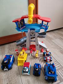 paw patrol + quartier generale + personaggi