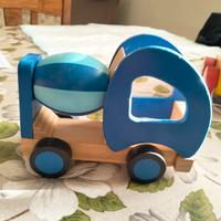 camion betoniera+gru Ikea legno