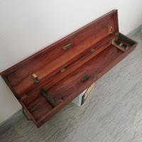 Cassetta porta fucile antica