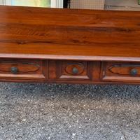 Tavolino in legno in stile Luigi XV