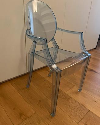 Sedia Kartell loulou ghost