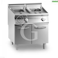 Friggitrice a gas, 2 vasche da 20 litri